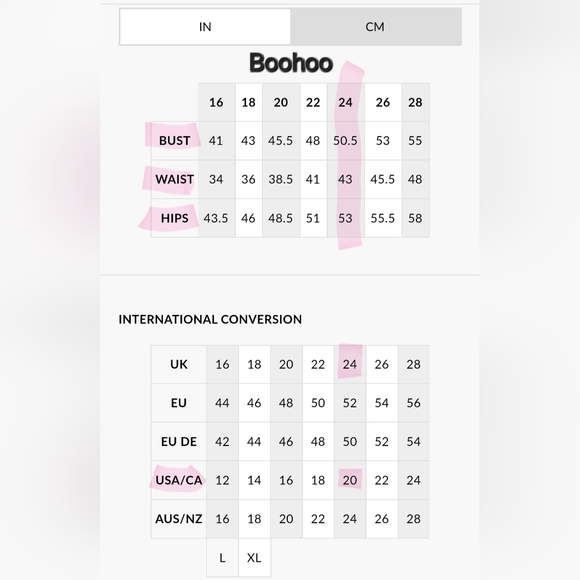 Boohoo Side Split Hot Pink Sweater, Plus Size 20 - Picture 7 of 7